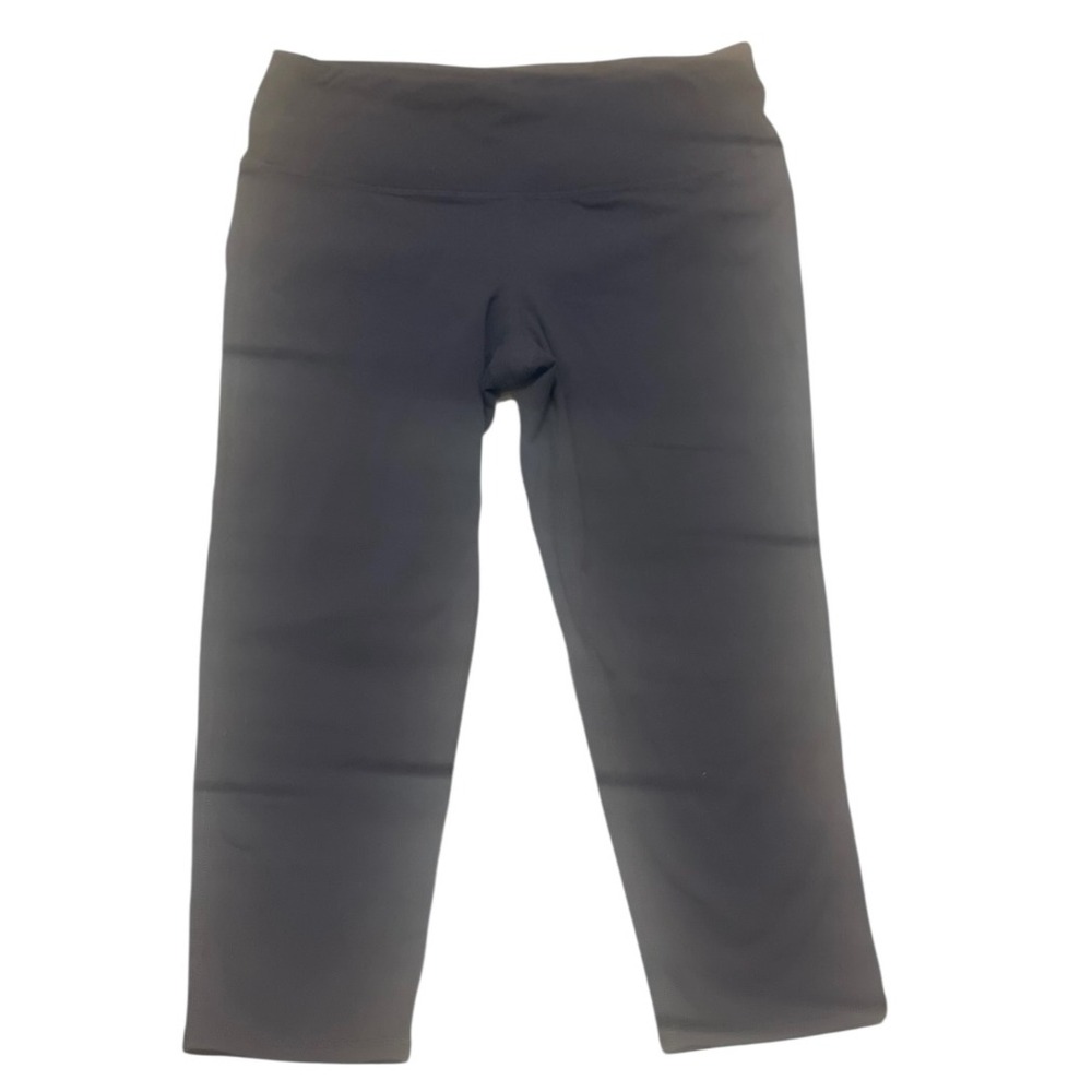 Athleta Charcoal Capris Cropped Leggings Activewear‎ Athleisure Women's Size M